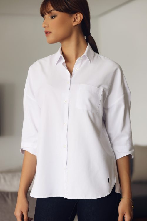 Chemise Leyla Blanc