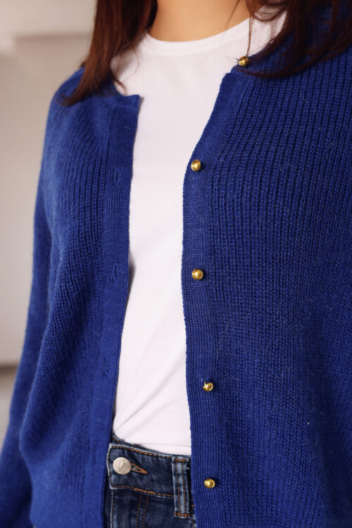 Cardigan Cassy Bleu roi