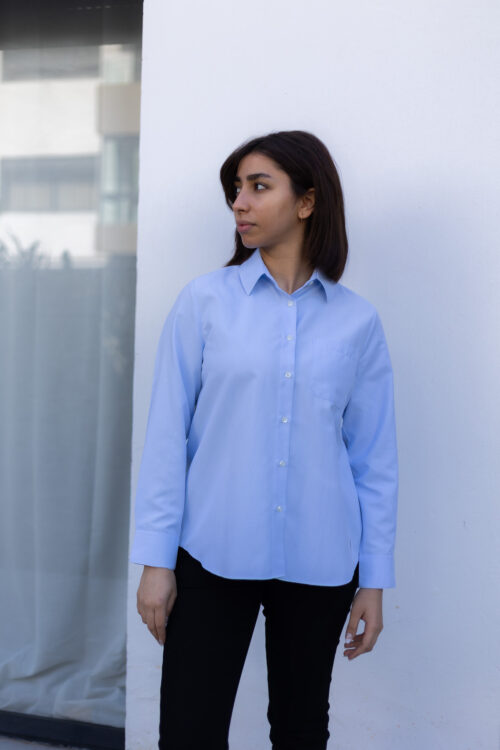 Chemise May bleu clair